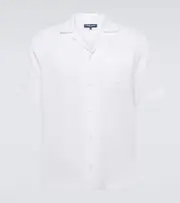 [Frescobol Carioca] Frescobol Carioca Angelo linen shirt UK 16 white