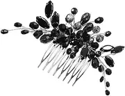 WRITWAA Wedding Hair Comb for Women Decorative Rhinestone Hair Side Comb Elegant Bridal Accessory for Parties Holidays and Special Occasions