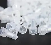 Rextin 1000pcs Transparent CE2 Protective Closed End Wire Crimp Connector Cap (1000pcs)