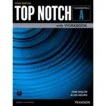 【現貨】<姆斯>TOP NOTCH 3/E (FUNDAMENTALS A)課本+練習本+CD SASLOW 9780133810530 <華通書坊/姆斯>