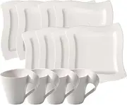 [Villeroy & Boch] New Wave Dinnerware Set, Service for 4
