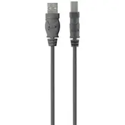 Belkin F3U154BT1.8M USB 2.0 USB-A to USB-B Printer Cable - 1.8m - Black Premium - 4 Pin [F3U154BT1.8M]