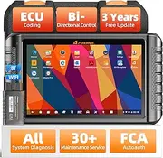 [FOXWELL] NT1009 Bluetooth Bi-Directional Scan Tool, ECU Coding, 30+ Reset, All System Diagnostic Tool, 3-Years Free Update, CAN FD, 10.1 inch Car Scanner, OBD2 Scanner for All Cars