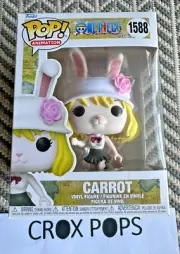 CARROT ONE PIECE 1588 Funko Pop Vinyl New in Mint Box + PROTECTOR