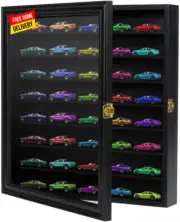 1/64 Scale Model Car Display Case - Wall-Mounted Diecast Display Case Storage Ca