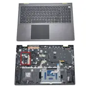 New For Dell Vostro 15 5510 5515 Palmrest Touchpad Backlit Keyboard Gray 0JVYYX
