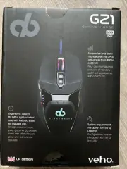 Veho Alpha Bravo GZ1 Corded USB Gaming Mouse Win XP/7/8/10 SEALED! MAKE AN OFFER