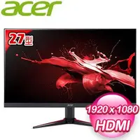 在飛比找AUTOBUY購物中心優惠-ACER 宏碁 VG270 E 27型 IPS 100Hz抗