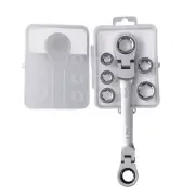 Reversible Ratchet Wrench Set with Quick Disassembly Perfect for Quick Repairs