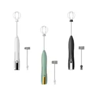 Drink Mixers Easy to Clean Electric Coffee Frothing Wands Whisk Kitchen Gadget