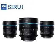 SIRUI Night Walker 24mm 35mm 55mm T1.2 S35 Cine Lens E Mount ,M4/3,RF,Fuji XF