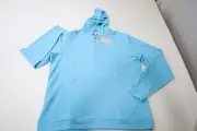 Peter Millar Grid Performance Pullover Mens Size Medium MYBLU 923C New 01299078