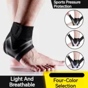 Sports Protectors Unisex Compression Ankle Socks With Anti-sprain Protection