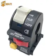 Left Handlebar Switch Light Stop Switch for Polaris Sportsman ATP Magnum Scrambler Hawkeye 325 330 400 450 500 600 700 800 1000