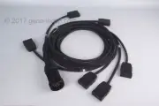 SOCAPEX 19 PIN Male 24FT to 2P&G Stage Pin Staggered Breakout 4,8,12,16,20,24'