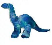 Cuddly Soft 8 inch Stuffed Blue Burly the Brachiosaurus...We stuff 'em...you lov