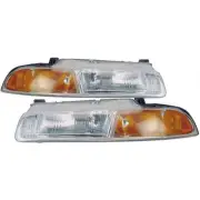 For Chrysler Cirrus Headlight Assembly 1995 1996 Pair Passenger and Driver Side (for: Chrysler)