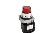 A3L4AA-6L4R ABB Pilot Lights, A3 Series A3 30mm Pilot Lights,,,120V,Red Cap,LED