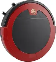 Sweeping Robot Strong Suction USB Rechargeable Automatic Mopping Vacuum Cleaner for Home (Red)