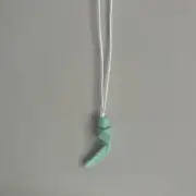 Blue/Green Turqoise Autism Sensory Chew Necklace ADHD ASD SEN Chewlery Toy - New