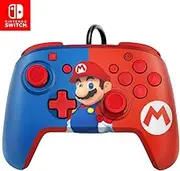 Faceoff Deluxe + Audio Wired Controller Mario - Nintendo Switch