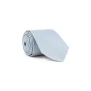 [Gucci] Gucci-Sky Blue Silk Lit Tie-Uomo OS OS