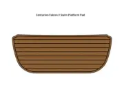 2009 Centurion Falcon V Swim Platform Step Pad Boat EVA Foam Teak Flooring Mat