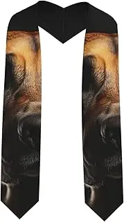 [SKKNT] Dog Animal Pet Paw Print Graduation Shawl Stole For Academic Commencements Honor Sash Congratulations Gift