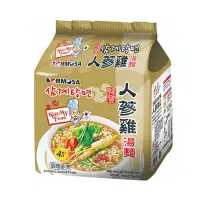 在飛比找蝦皮購物優惠-韓國 Kormosa 韓素香 人蔘雞湯麵 110g*4入/袋