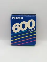POLAROID 600 Plus Film New Sealed Exp 02/92 Vintage Old Stock