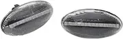 Turn Signal Lights for Peugeot C1 C2 C3 C5 C6 107 206 307 407 607 1007 Berlingo Jumpy Led Light Side Marker Dynamic Turn Signal Turn Signal Lights(Dynamic Crystal)