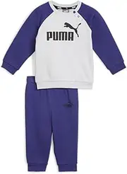 [PUMA] Unisex Baby Minicats Ess Raglan Jogger Fl Track Suit