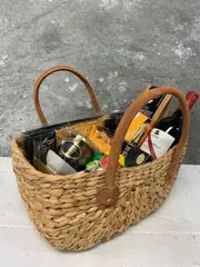 Belle Avalon Custom Basket - SMALL Premium Cheese and Wine