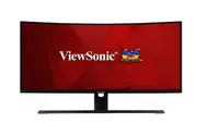 ViewSonic VX3418-2KPC 86.4 cm (34"") WQHD Curved Screen LED Gaming LCD Monitor - 21:9 - Black- HDMI - DisplayPort