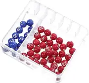HONMEET Traditional Machine 100 Small Balls Number Picker for Family Fun Educational Learning Toy