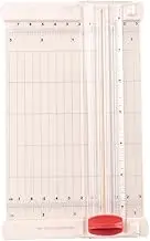 Oshhni Craft Paper Cutter Portable Folding & Scorer Paper and Scoring Board for Label Photo Scrapbooking Origami Cardstock, 19x11.8CM