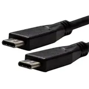 Dynamix C-U3.1CC-1 USB-C 3.1 USB-C Cable - 1m - Black [C-U3.1CC-1]