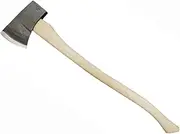 COUNCIL TOOL FE6, 6lbs Flathead Fire Axe (Marrying Slot) with 32" Handle, Forged Finish (70-079) (60FMS32C)