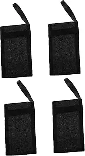 Beavorty Nylon Soap Bag Holder Set 4 Pieces Shower Bar Soap Saver Anti-slip Reusable for Bathroom Family Use