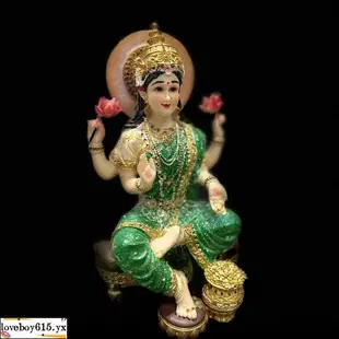 熱銷#印度大吉祥天女神Lakshmi財富女神saraswati拉克絲蜜女神古風