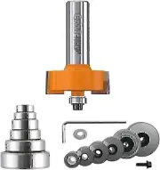 CMT 835.501.11 Variable Depth From 1/8-Inch to 1/2-Inch Shank Router Bit Set