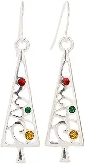 [Artisan Owl] Christmas Tree Dangle Earrings