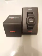 Casio DW-5600 TOYOTA collaboration G-SHOCK Wristwatch Black Unisex New