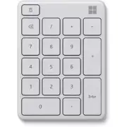 Microsoft Bluetooth Wireless Number Pad - Glacier [23O-00034]