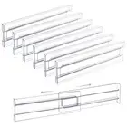 Trasparent Adjustable Drawer Dividers Drawer Separators Tools Kitchen Utensils