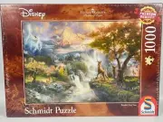 NEW & SEALED Schmidt 59486 Thomas Kinkade Disney Bambi 1000 Piece Jigsaw Puzzle