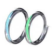 Adjustable Size Fashionable Mobius Couple Rings Accessory for Him or Her