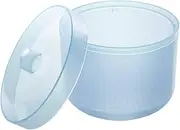 1 Piece Nail Art Tool Cleaning Cup Nail Art Tool Sterilizer Cup Nail Tools Cleaning Tray Box Container Net Basket Case Manicure Tools Jar Soak Box for Nail Art Accessories, Blue
