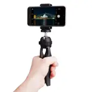 Laser Mini Foldable Tripod with Phone Adapter - Portable & Easy