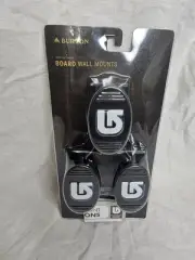 NEW! Burton Snowboard Board Wall Mount Hanger Storage Winter Logo